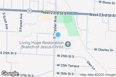 Map image of the property - 1236 W 24TH St S