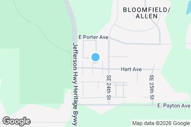 Map image of the property - 2300 Hart Ave