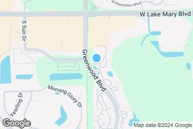 Map image of the property - Pebble Creek Apartments At Lake Mary