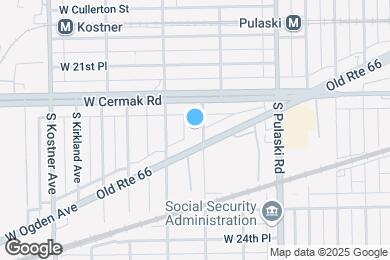 Map image of the property - 2228 S Kedvale Ave