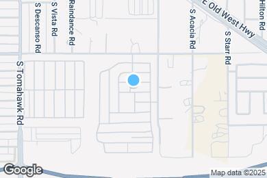 Map image of the property - 2256 E Pima Ave