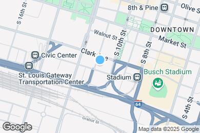 Map image of the property - Cupples Station Apartments