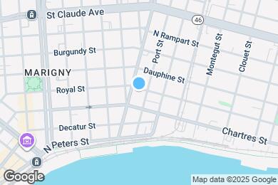 Map image of the property - 2616 Royal St