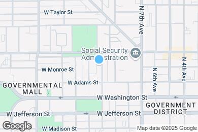 Map image of the property - 132 N 10th Ave
