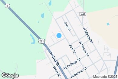 Map image of the property - 206 Elizabeth St