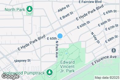 Map image of the property - 806 E 65th St