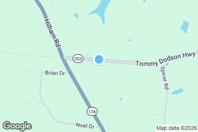 Map image of the property - 1657 Tommy Dodson Hwy