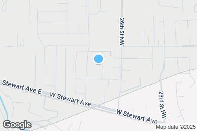 Map image of the property - 1124 27th St NW
