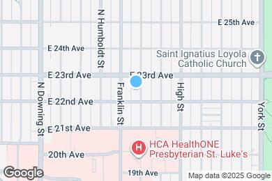 Map image of the property - 2227 N Gilpin St