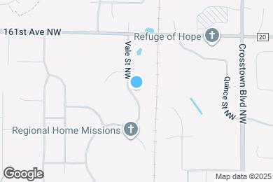 Map image of the property - 15981 Vale St NW