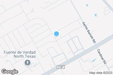 Map image of the property - 1802 Cancun Dr