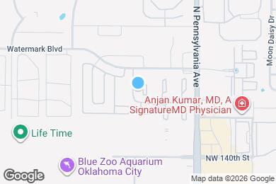 Map image of the property - 14437 N Pennsylvania Ave
