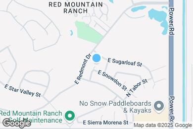 Map image of the property - 3821 N Sawtooth Cir