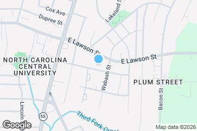 Map image of the property - 1107 Dayton St