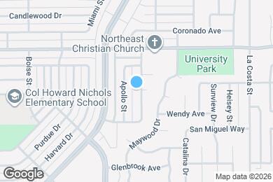 Map image of the property - 3212 Covina St