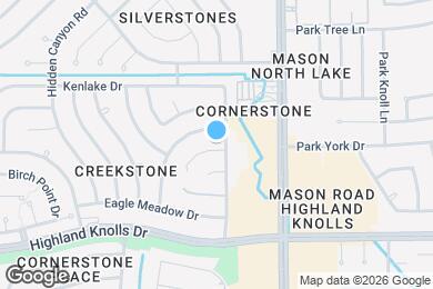 Map image of the property - 22006 Castle Springs Dr