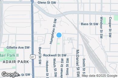Map image of the property - 774 Welch St SW
