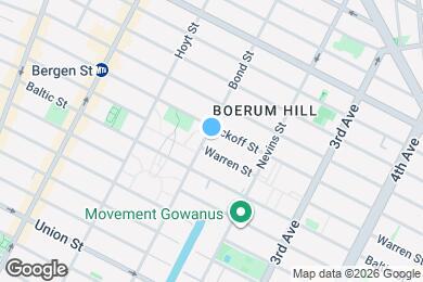 Map image of the property - 187 Bond St