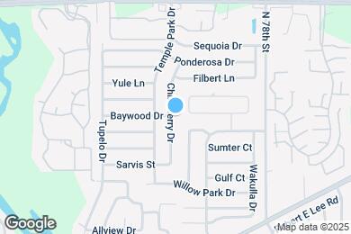 Map image of the property - 8523 Chinaberry Dr