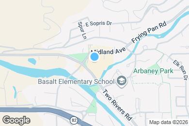 Map image of the property - 140 Basalt Center Cir