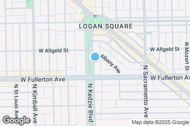 Map image of the property - 2425 N Kedzie Blvd
