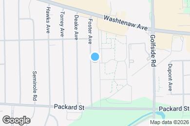 Map image of the property - 2717 Foster Ave