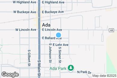 Map image of the property - 223 E Ballard Ave