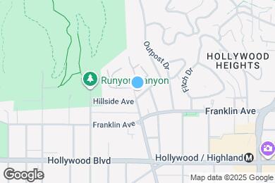 Map image of the property - 1850 La Brea Ave