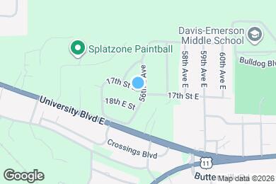 Map image of the property - 5537 17th St E