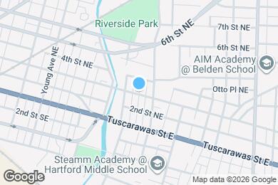 Map image of the property - 1721 3rd St NE