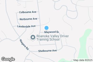 Map image of the property - 1030 Maywood Dr
