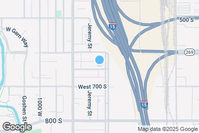 Map image of the property - 814 W Arapahoe Ave