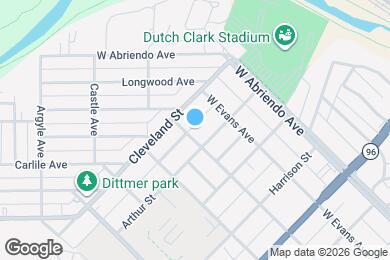 Map image of the property - 1015 W Routt Ave
