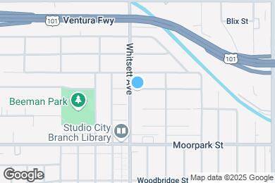 Map image of the property - 4530 Whitsett Ave