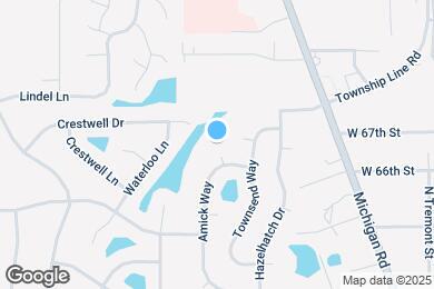 Map image of the property - 6658 Ahern Ct