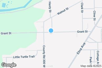Map image of the property - 1711 Grant St