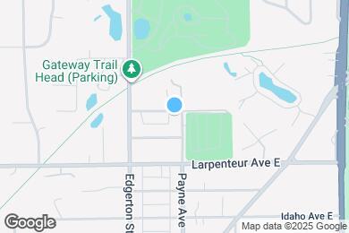 Map image of the property - 1697 Payne Ave