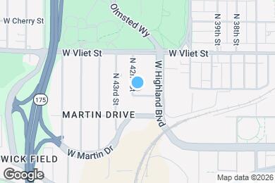 Map image of the property - 4140 W Mckinley Ct