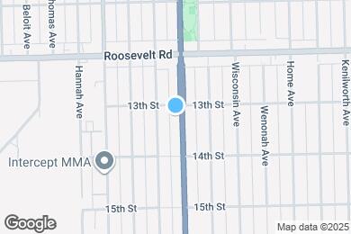 Map image of the property - 1307 Harlem Ave