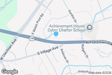 Map image of the property - 877 N Pottstown Pike