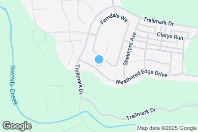 Map image of the property - 624 Weathered Edge Drive