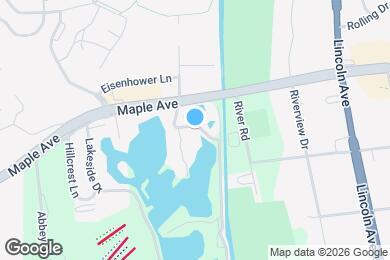 Map image of the property - 5509 E Lake Dr