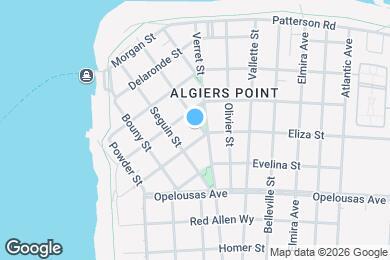 Map image of the property - 527 Bermuda St