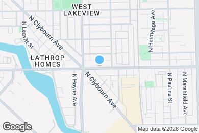Map image of the property - 1940 W Diversey Pky