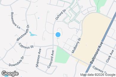 Map image of the property - 14015 Vista Dr