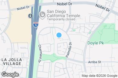 Map image of the property - 7545 Charmant Dr