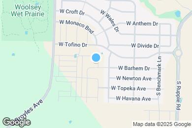 Map image of the property - 114 S Maroon Ave