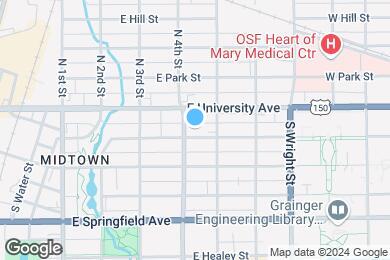 Map image of the property - 404 E Clark (New Development)