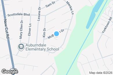 Map image of the property - 1207 McBroom Ct
