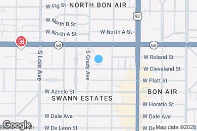 Map image of the property - 3911 W Cleveland St